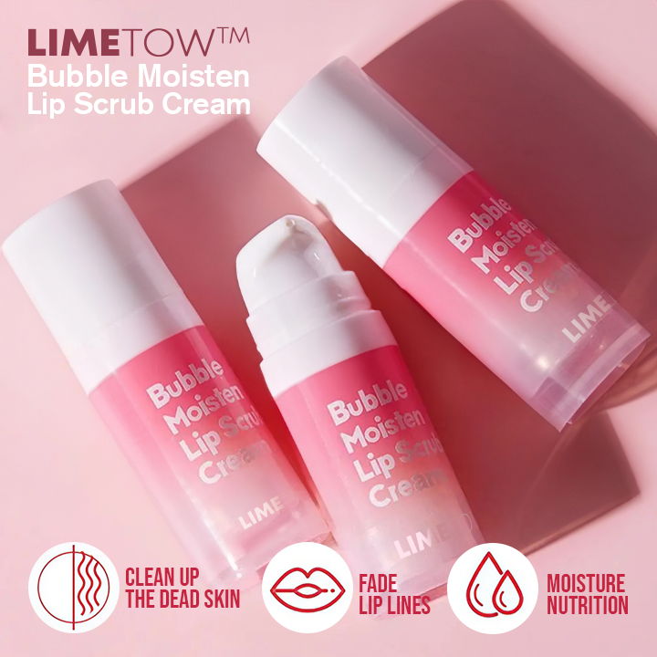 LIMETOW™ Bubble Moisten Lip Scrub Cream